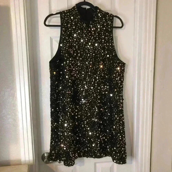 VENUS Sequin Mini Dress - Picture 10 of 16